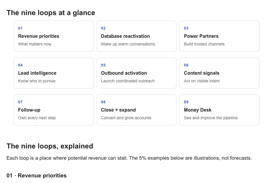 Preview of The nine revenue loops